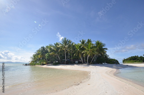 Pisar island at Truk lagoon in Chuuk state of Micronesia