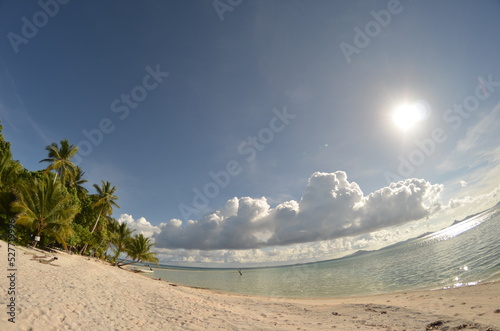 Pisar island at Truk lagoon in Chuuk state of Micronesia