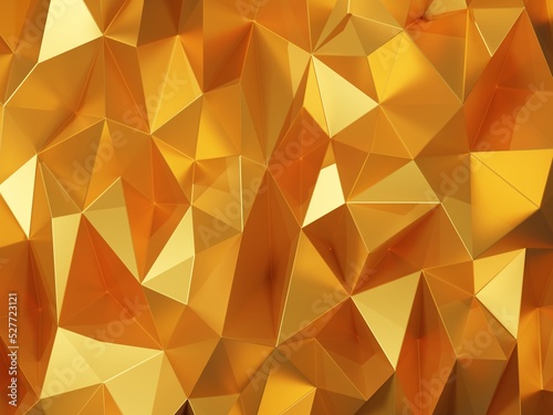 Abstract geometric 3d polygon background.3d rendering polygon.