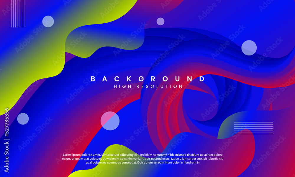 Red Blue circle Abstract Background