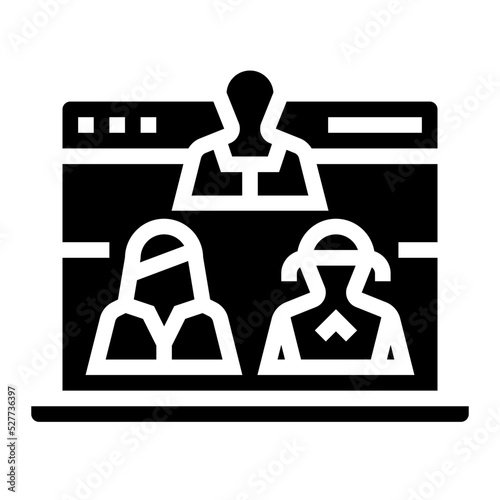 website visitors icon