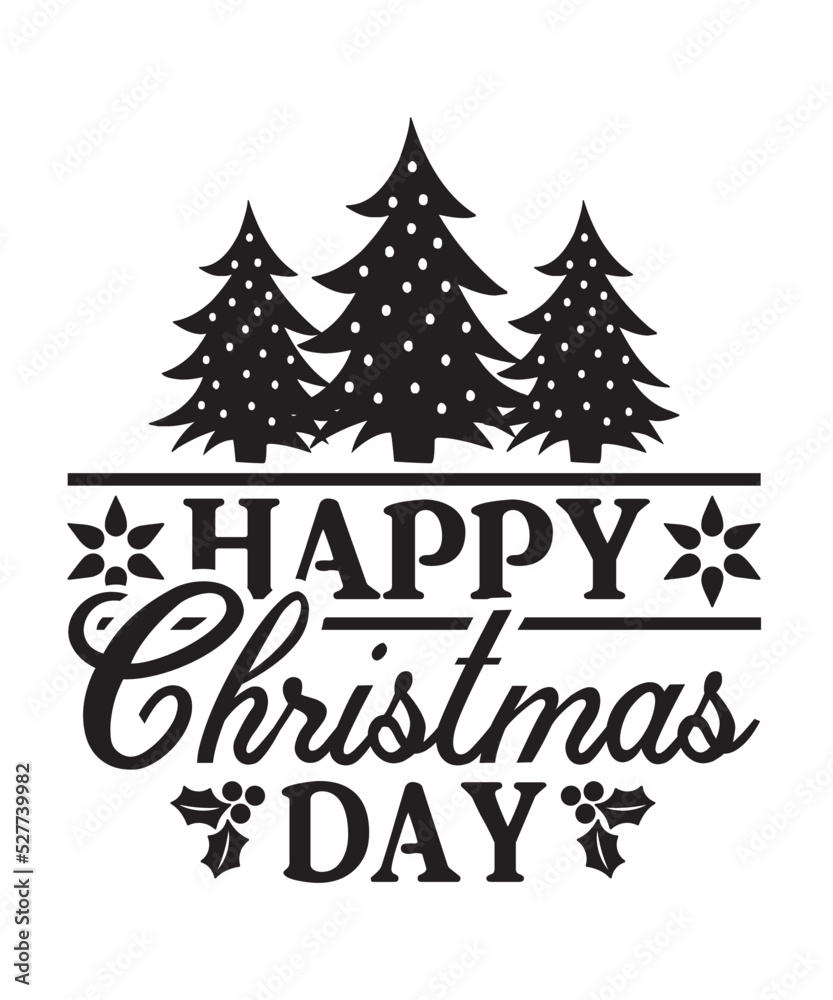 Obraz premium Christmas svg bundle, Christmas svg tshirt designs