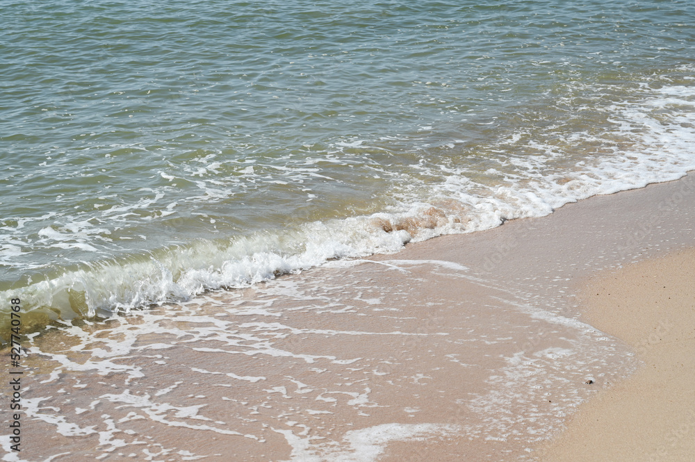 sea and sand with blue sky, natural background sea and sand with blue sky, natural background