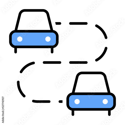 cars connect icon