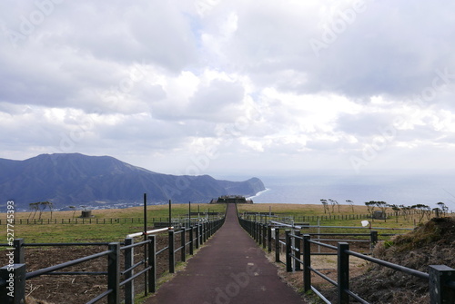 Remote hidden island Hachijo island in Tokyo  Japan