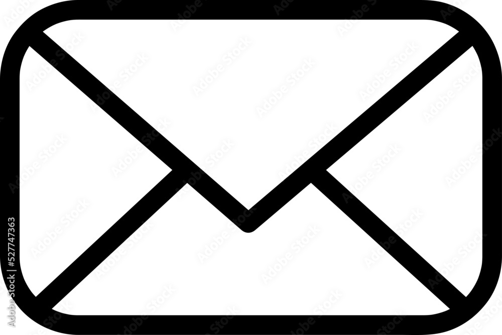 Mail icon vector illustration on white background..eps Mail icon vector illustration on white background..eps