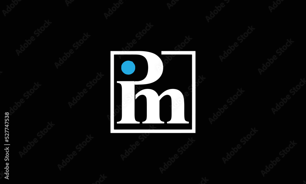 IPM Letter Initial Logo Design Template Vector Illustration IPM Letter Initial Logo Design Template Vector Illustration