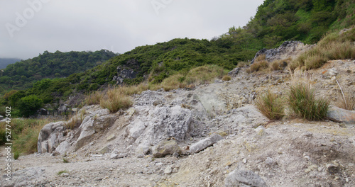 Huangxi hot spring recreation area in Yangmingshan national park