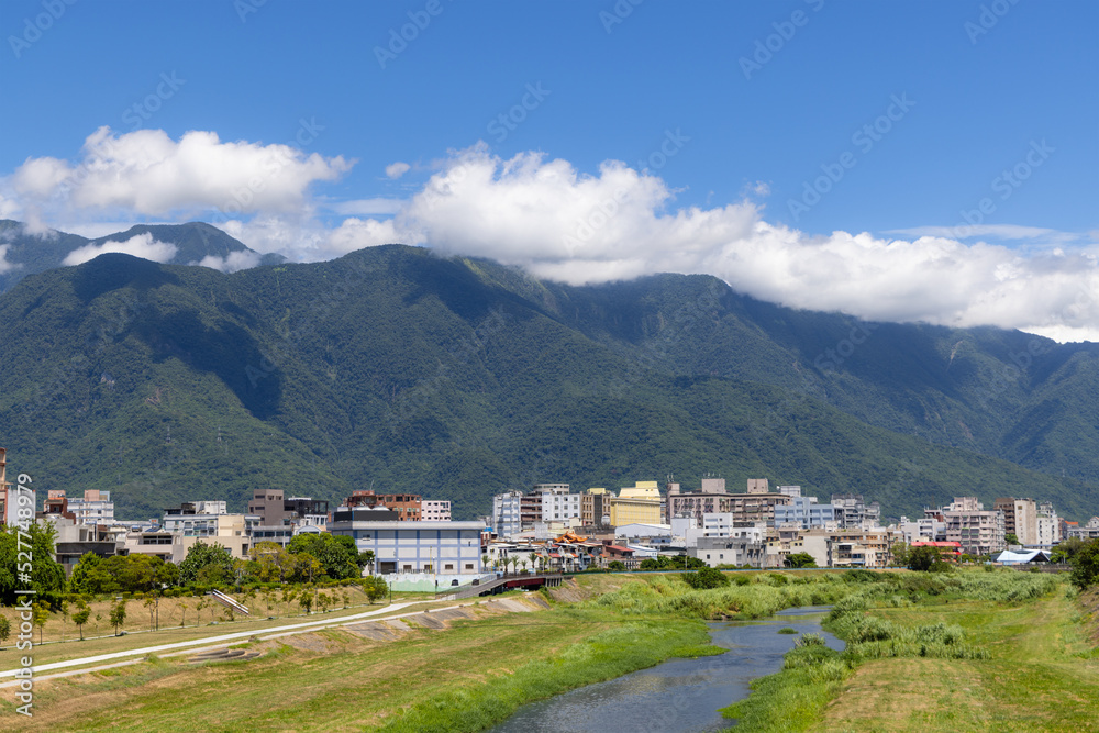 Fototapeta premium Countryside in Hualien County of Taiwan