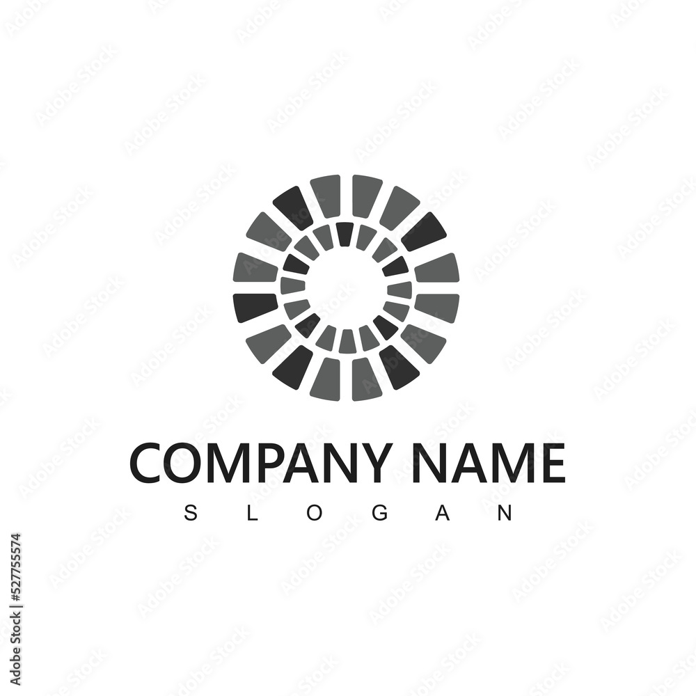 Brick Paving Logo Design Template Brick Paving Logo Design Template