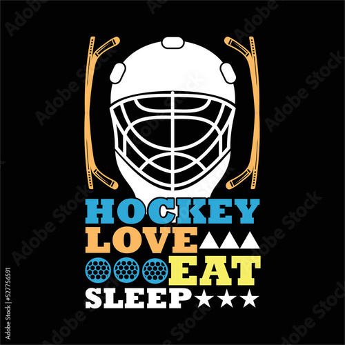 best hockey t shirt design vector