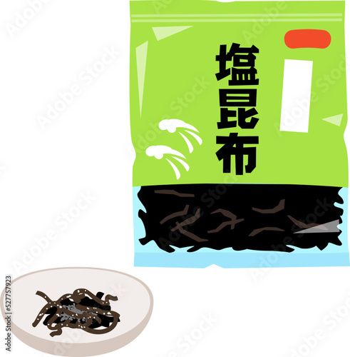 袋入りの塩昆布