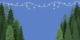 Happy New Year 2023. Christmas tree bazar. 3d render, 3d illustration.