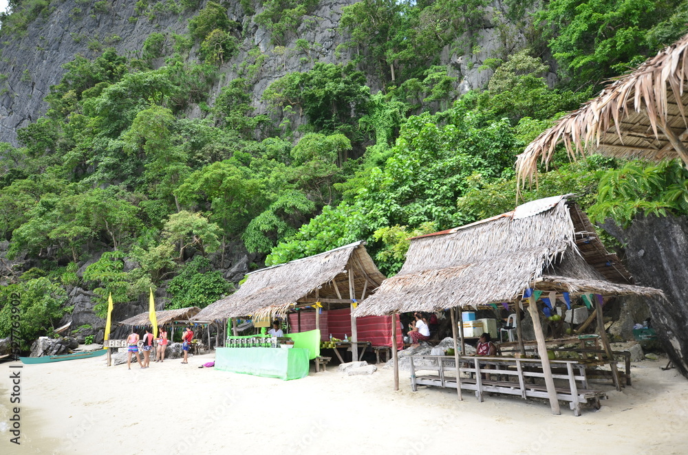 Kayangan lake at Colon city in Busuanga, Palawan Kayangan lake at Colon city in Busuanga, Palawan