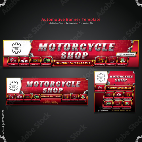 Automotive Banner Template Bundle