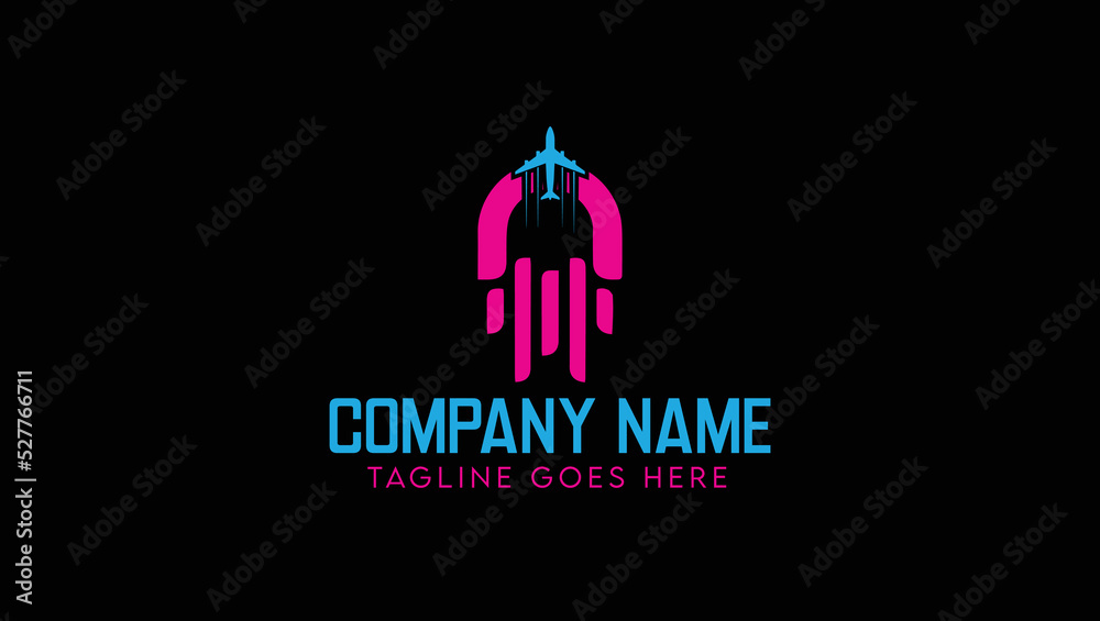 Letter A travel Agnecy Travelling Visa Business Logo Design template Letter A travel Agnecy Travelling Visa Business Logo Design template