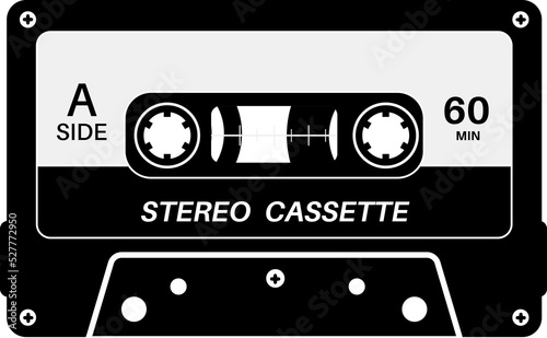 Retro cassette tapes  vintage cassette tape
