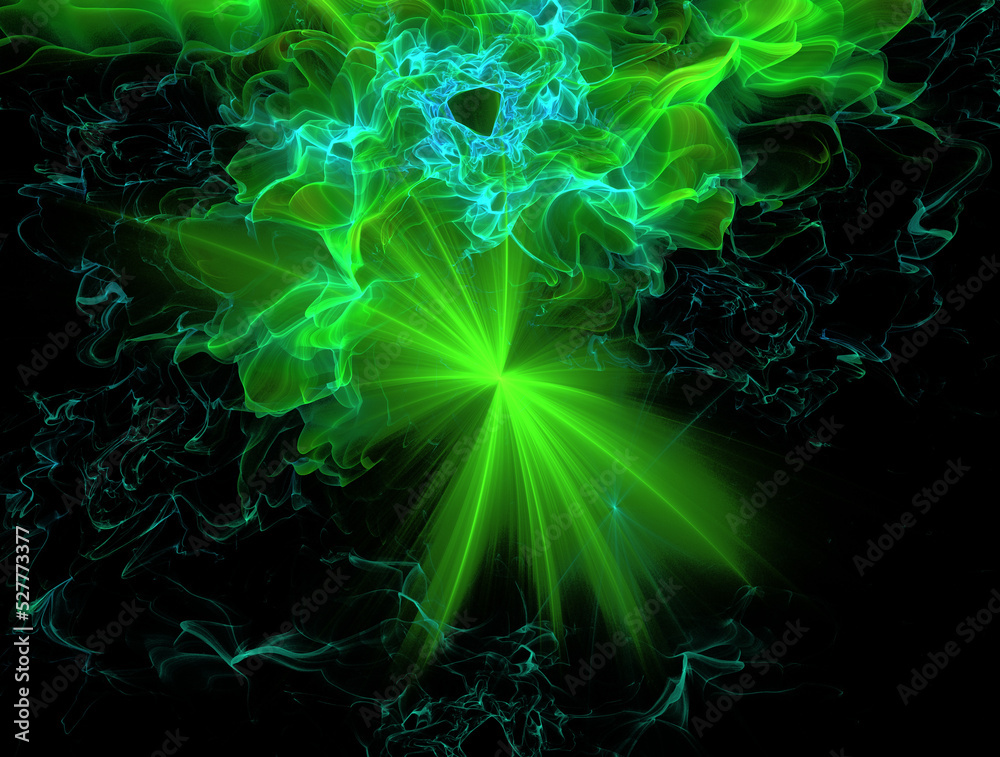 Obraz premium Imaginatory fractal abstract background Image