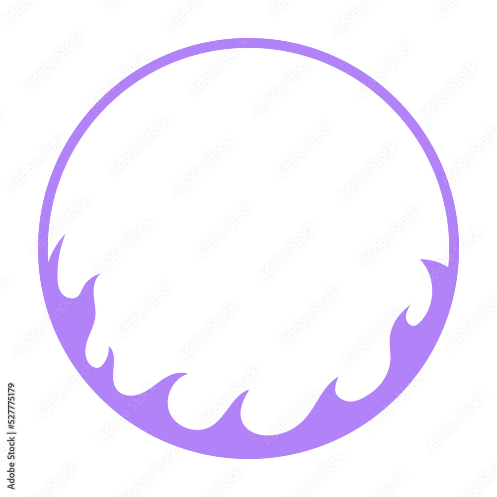 Fototapeta premium art circle frame