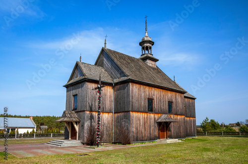 Church of St. Wenceslaus. Twarda, Lodzkie Voivodeship, Poland.