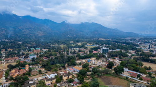 Aerial view of the Morogoro town in Tanzania © STORYTELLER