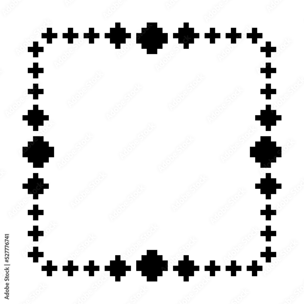pixel square frame
pixel square frame