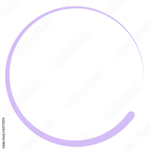 stroke circle frame 