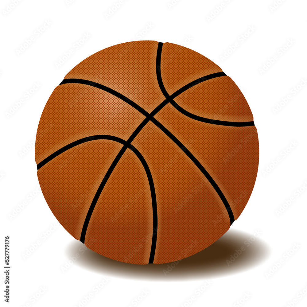 Fototapeta premium わりとリアルなバスケットボール