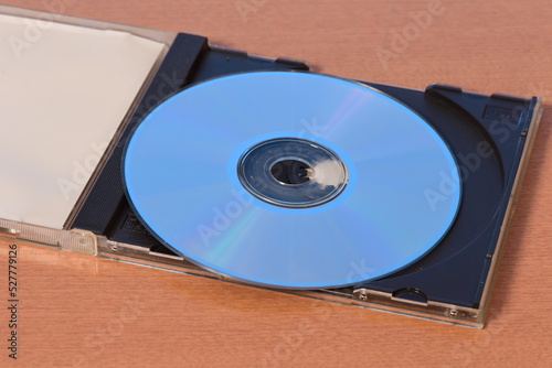 コンパクトディスクの裏面