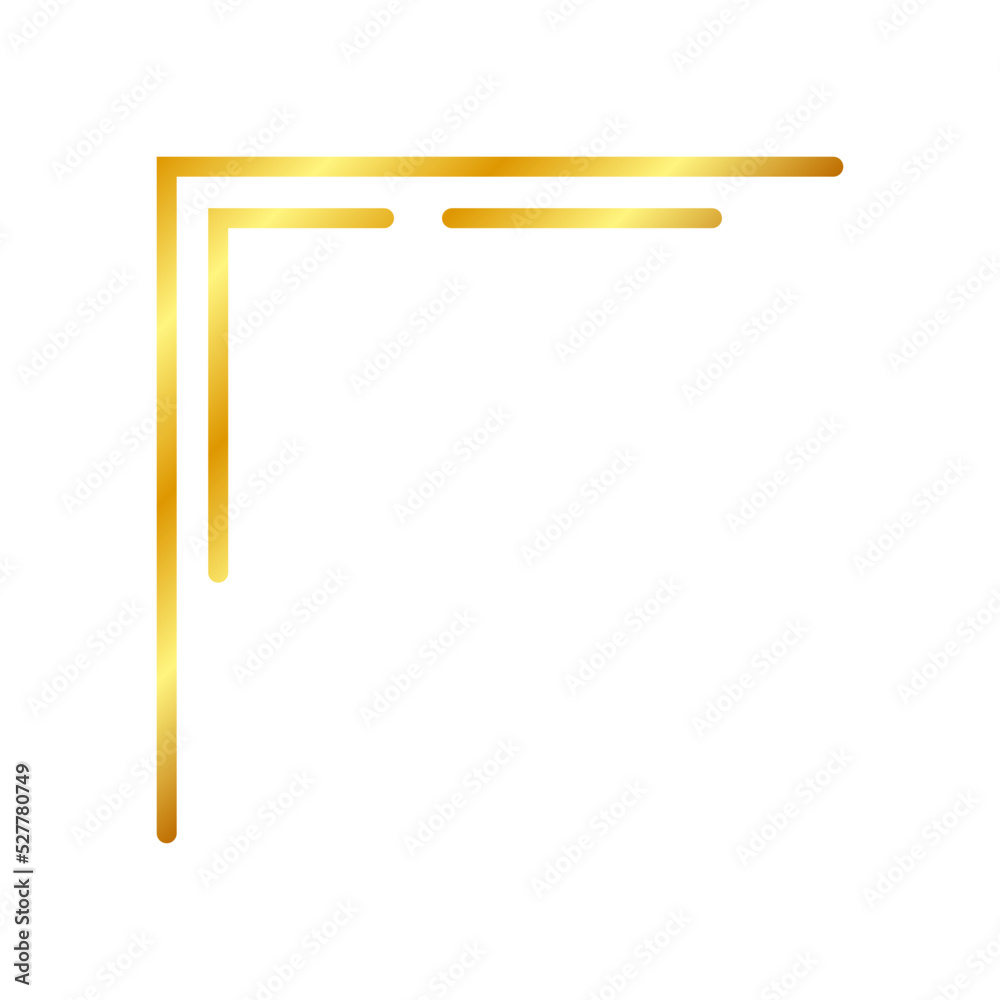 gold art line corner edge
gold art line corner edge