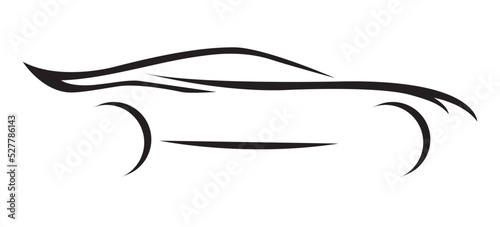 Car logo icon vector illustration