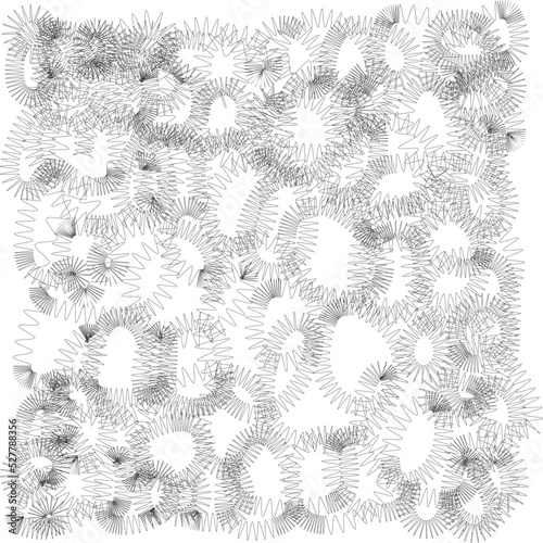 Freehand drawing pattern