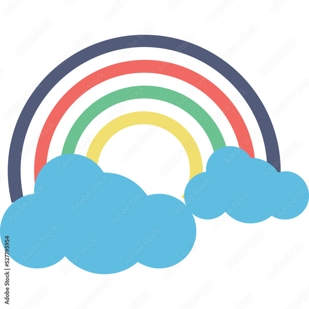 Rainbow Vector Icon