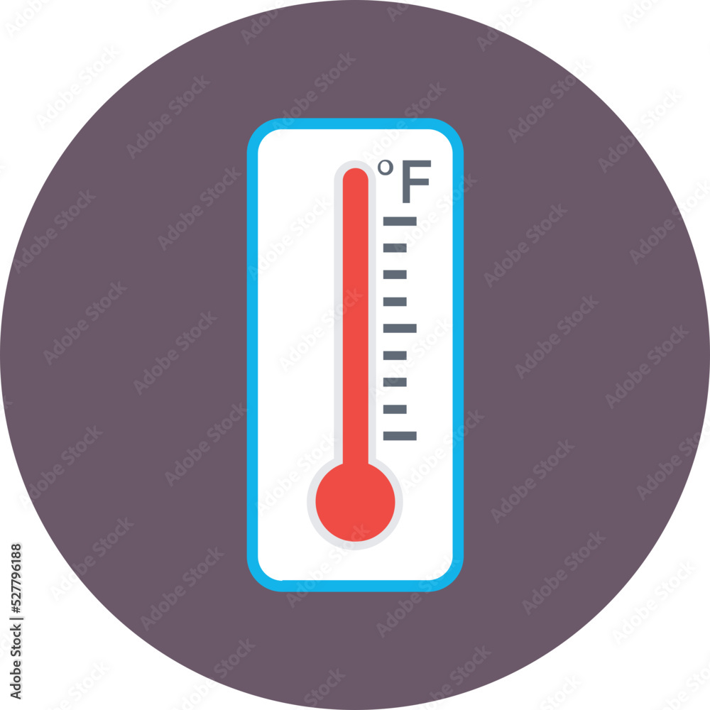 Thermometer Vector Icon Thermometer Vector Icon