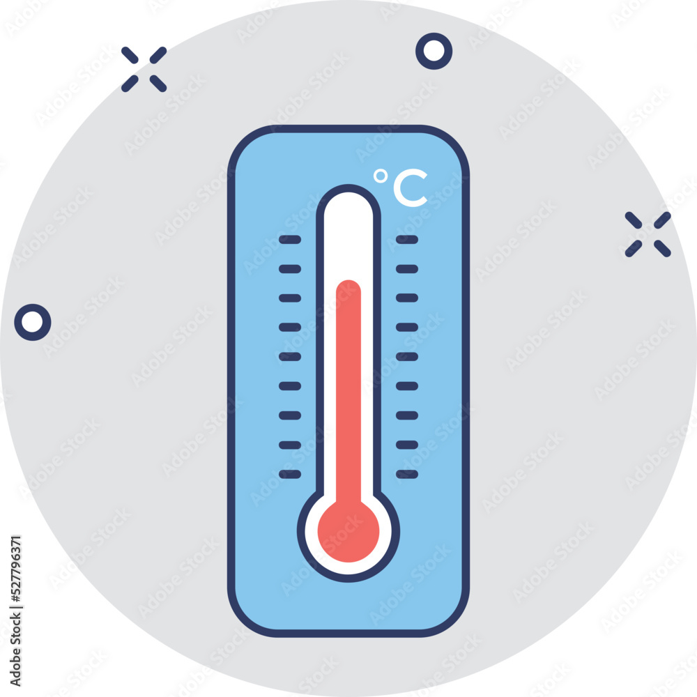 Thermometer Vector Icon Thermometer Vector Icon