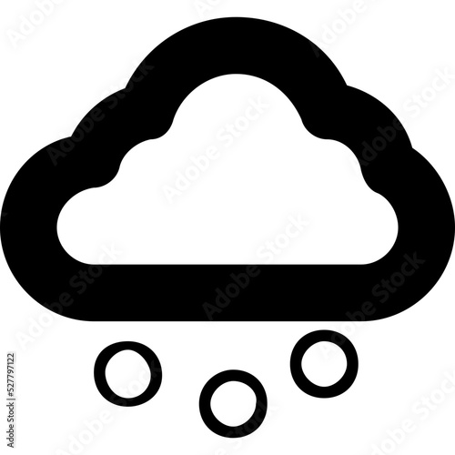 Raindrops Vector Icon