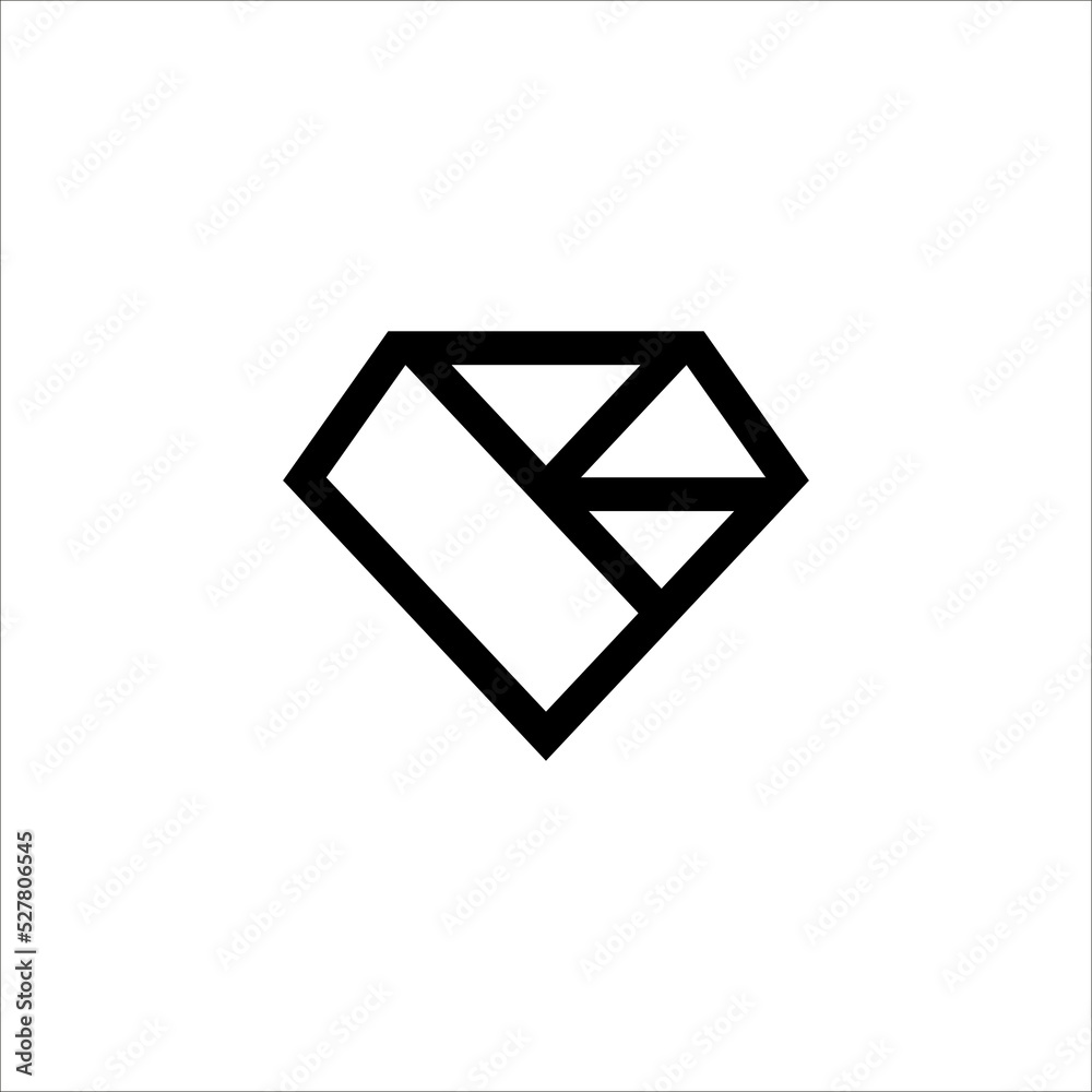 diamond jewelry logo design vector sign diamond jewelry logo design vector sign