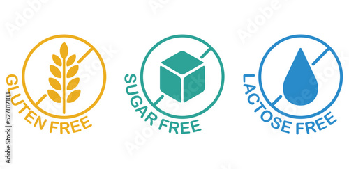 Lactose, Gluten and Sugar free set