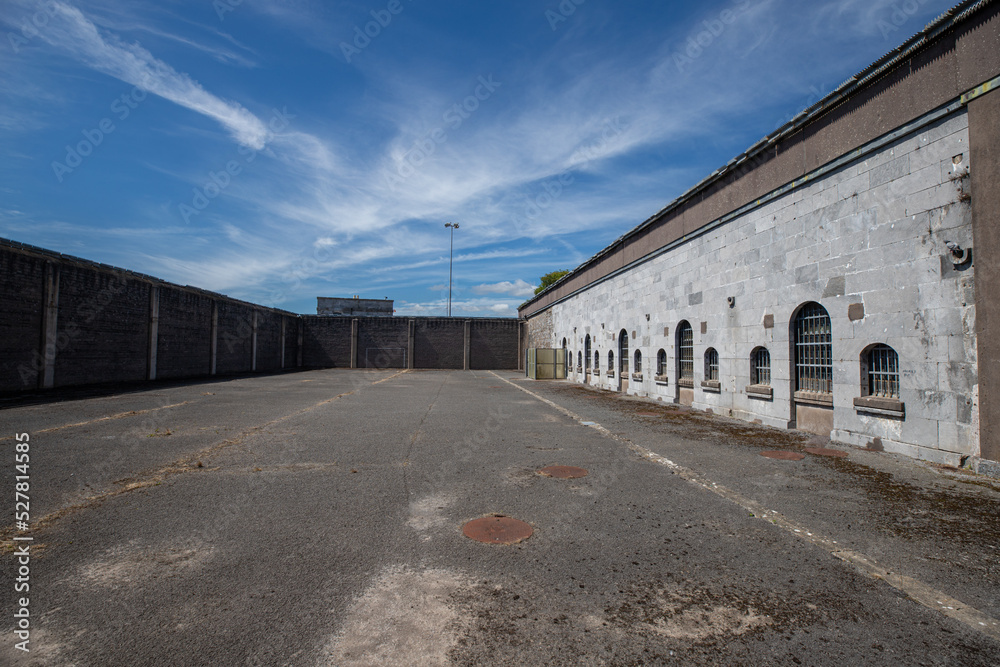 ancienne prison abandonnée. Spike island en Irlande