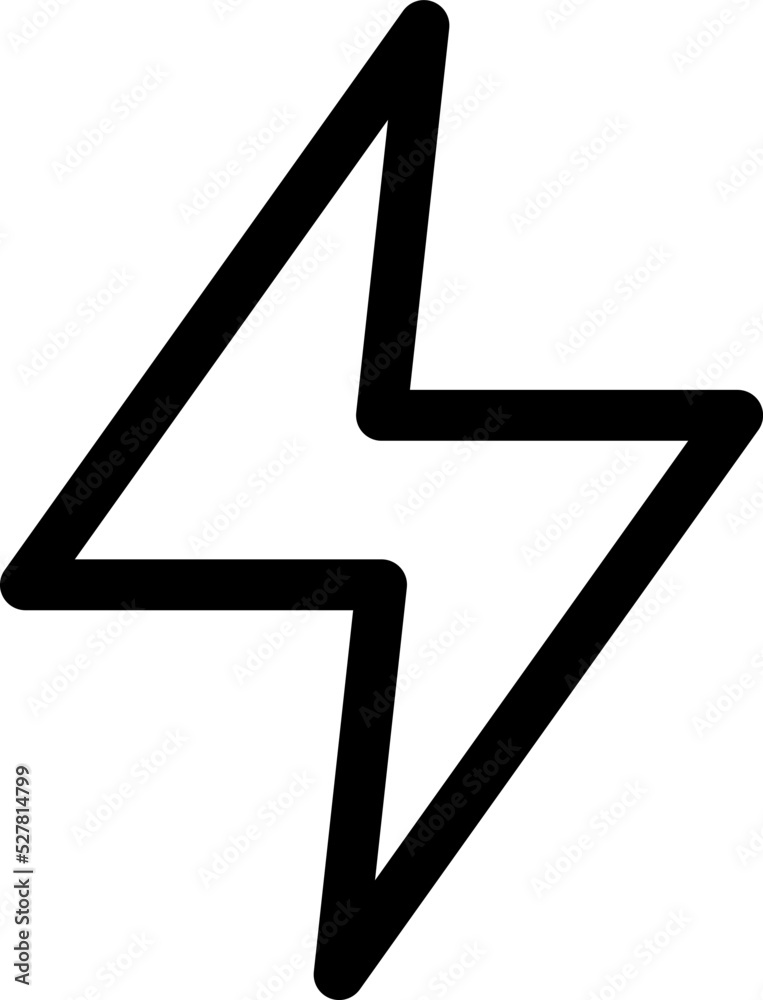 zap icon vector image or sign zap icon vector image or sign