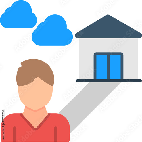 Loneliness Icon