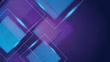 Vector Glowing Rectangles Purple Blue Background