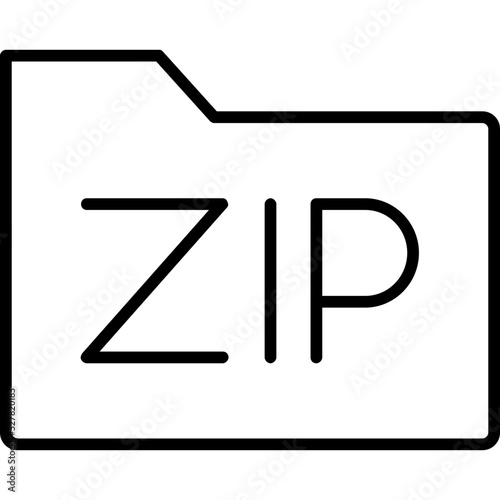 Zip Files Icon