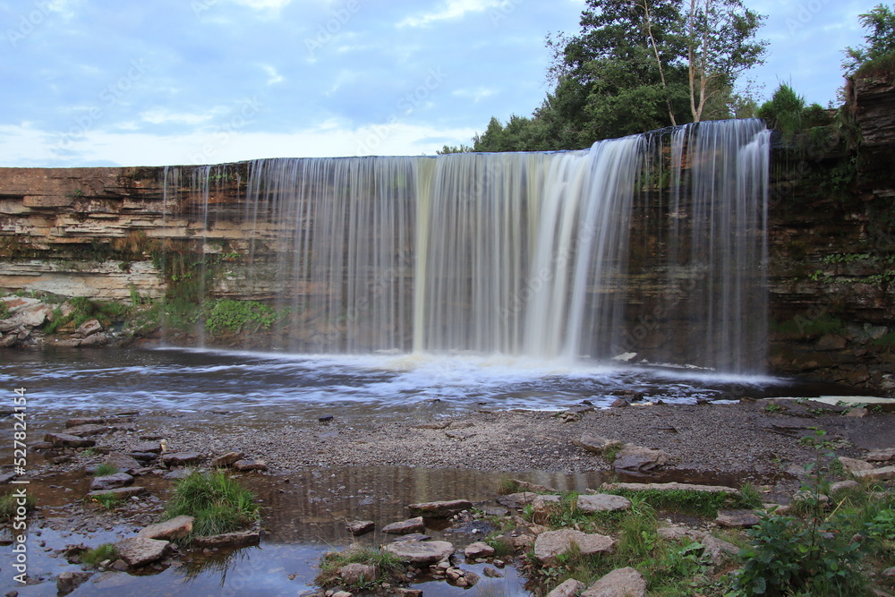 Fototapeta premium waterfall on the river