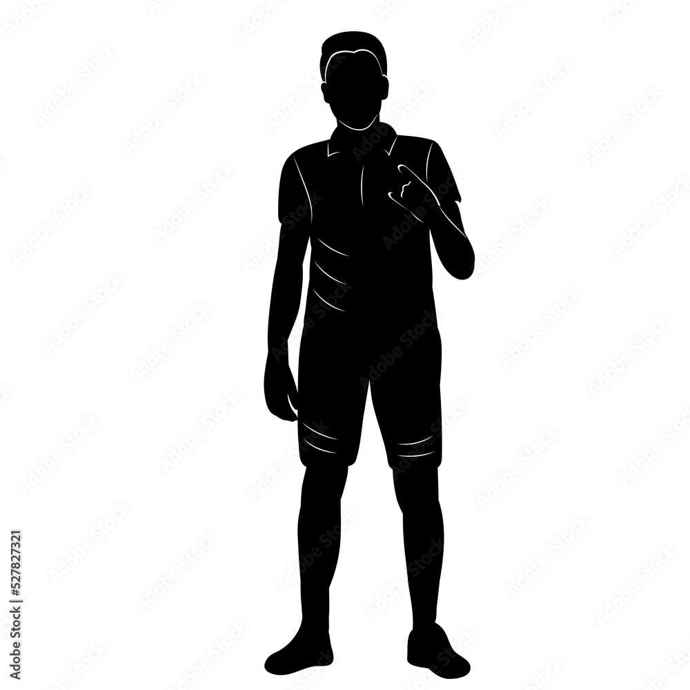 man on white background silhouette isolated, vector man on white background silhouette isolated, vector