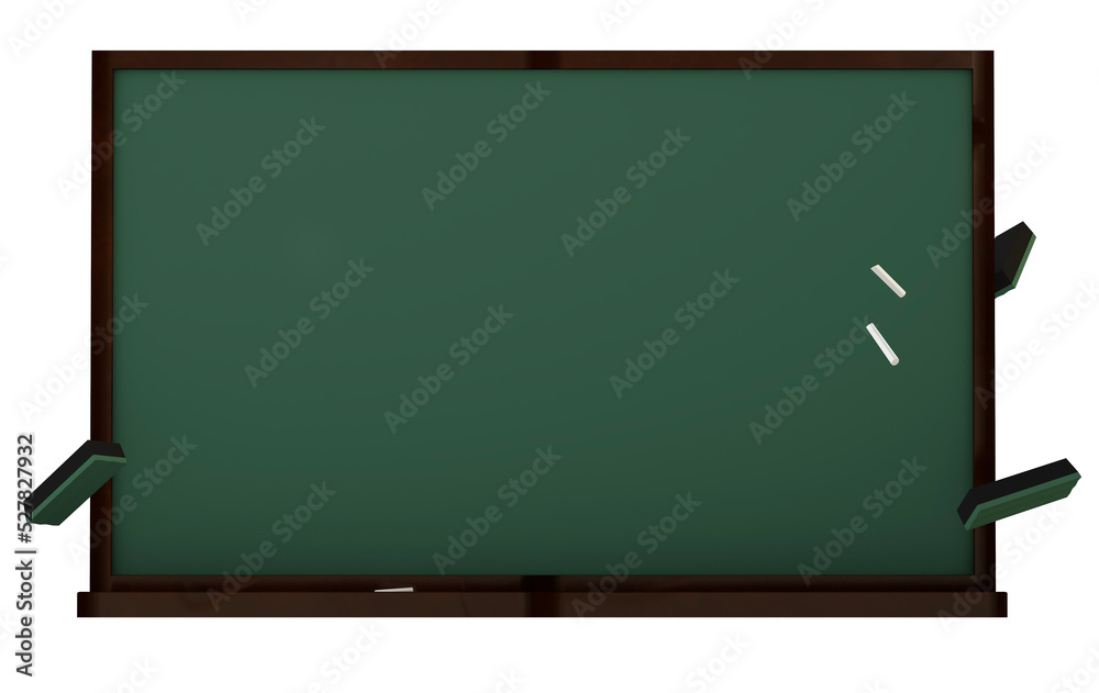 Traditional school blackboard with copy space a back to school 3D concept Traditional school blackboard with copy space a back to school 3D concept