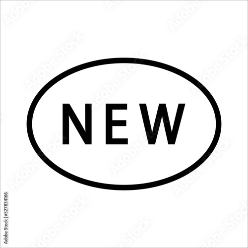 Free Download new badge icon minimalist design art - GFXLoad