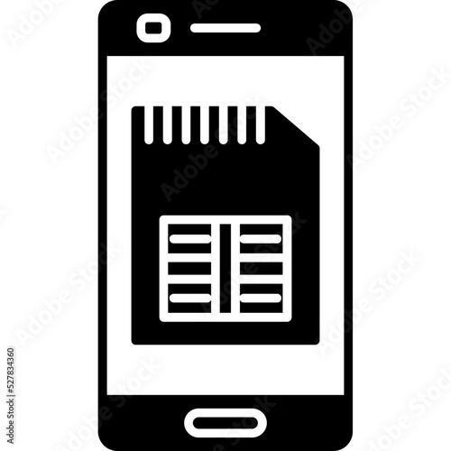 Phone Sim Card Icon