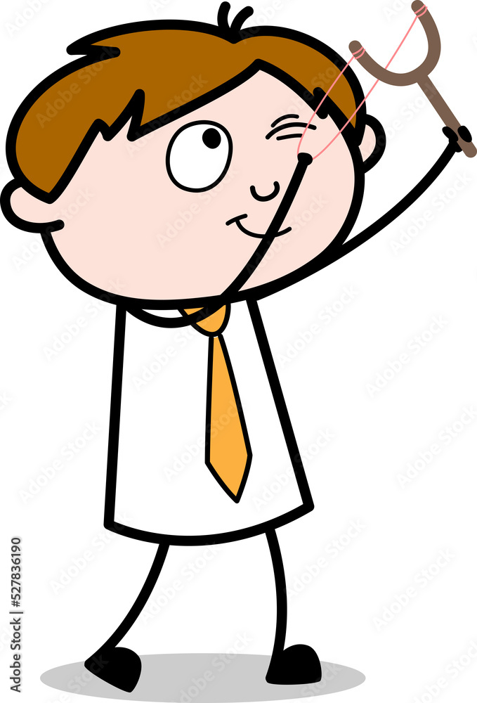 cartoon child vector illustration with 2d 