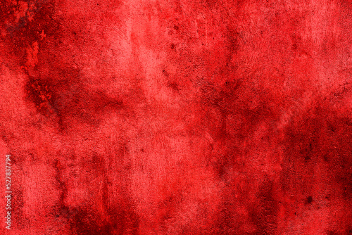 Red grunge abstrack background texture red concrete wall. horror and scary concept © RUSWANTO